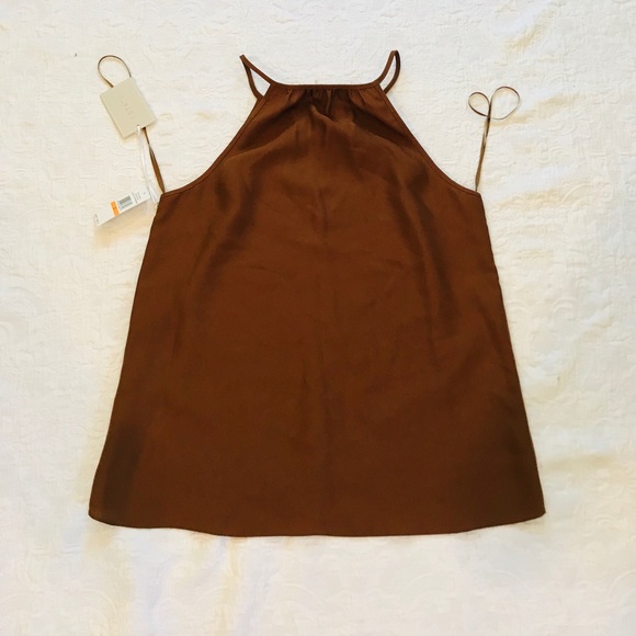 1.STATE**Brown Suede Look Top**Small**$89 - Picture 7 of 7
